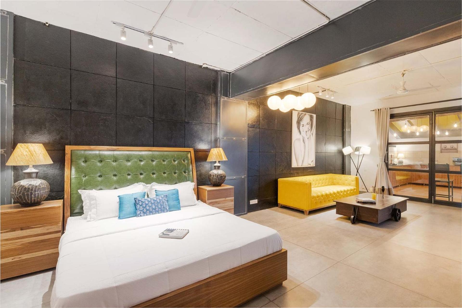 Stayvista'S The Barn House - Farm-View Villa With With Bonfire, Indoor Pool & Bar Chandīgarh المظهر الخارجي الصورة